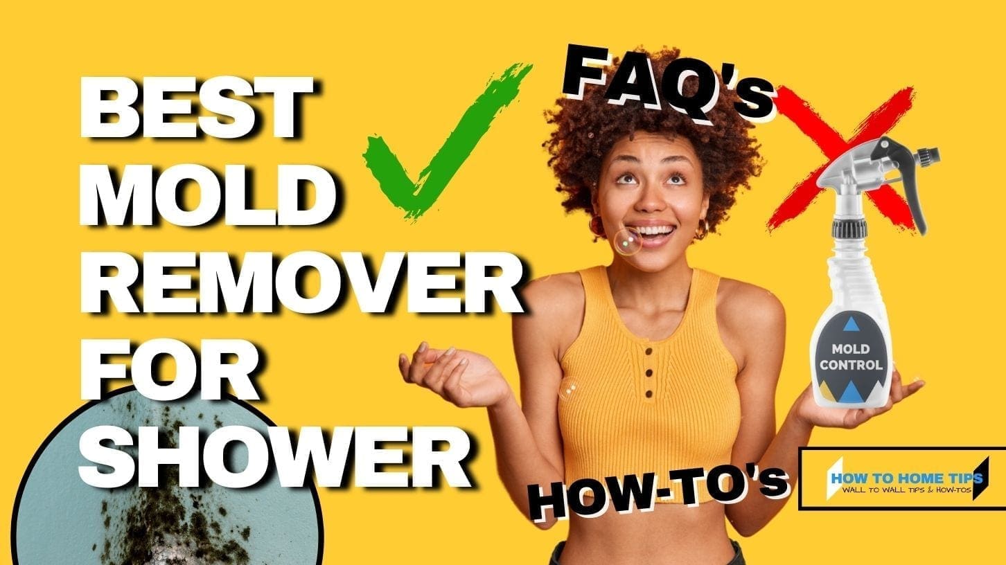 Best Mold Remover For The Shower And How to Use it